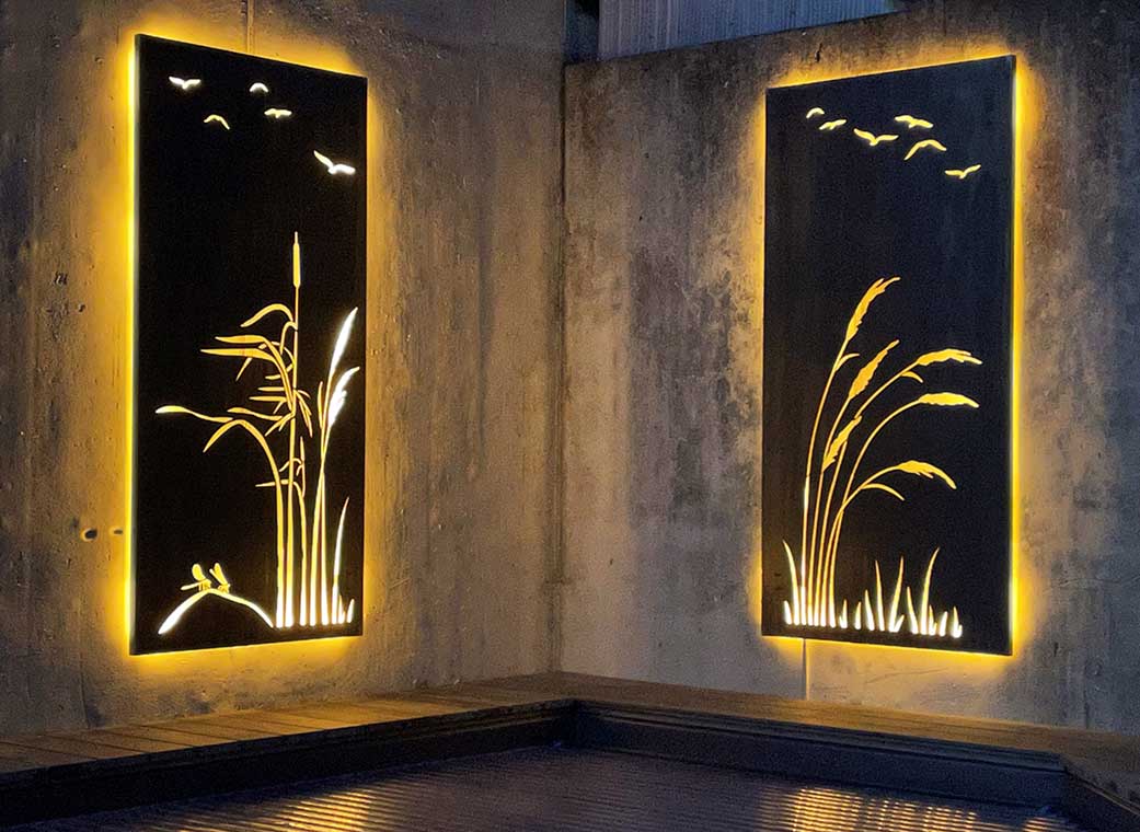 wandbild_corten_rost-motiv-beleuchtet